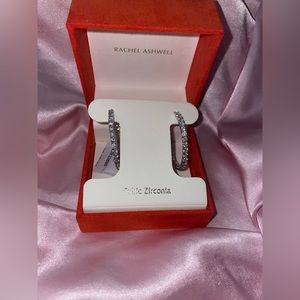 Super sparkly hoop earrings!!